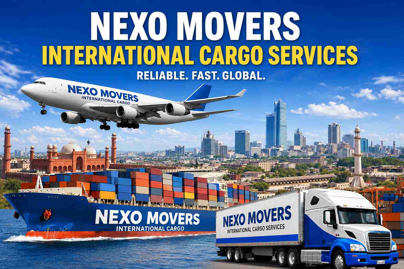 Door to Door International Cargo Services in Lahore – Nexo Movers