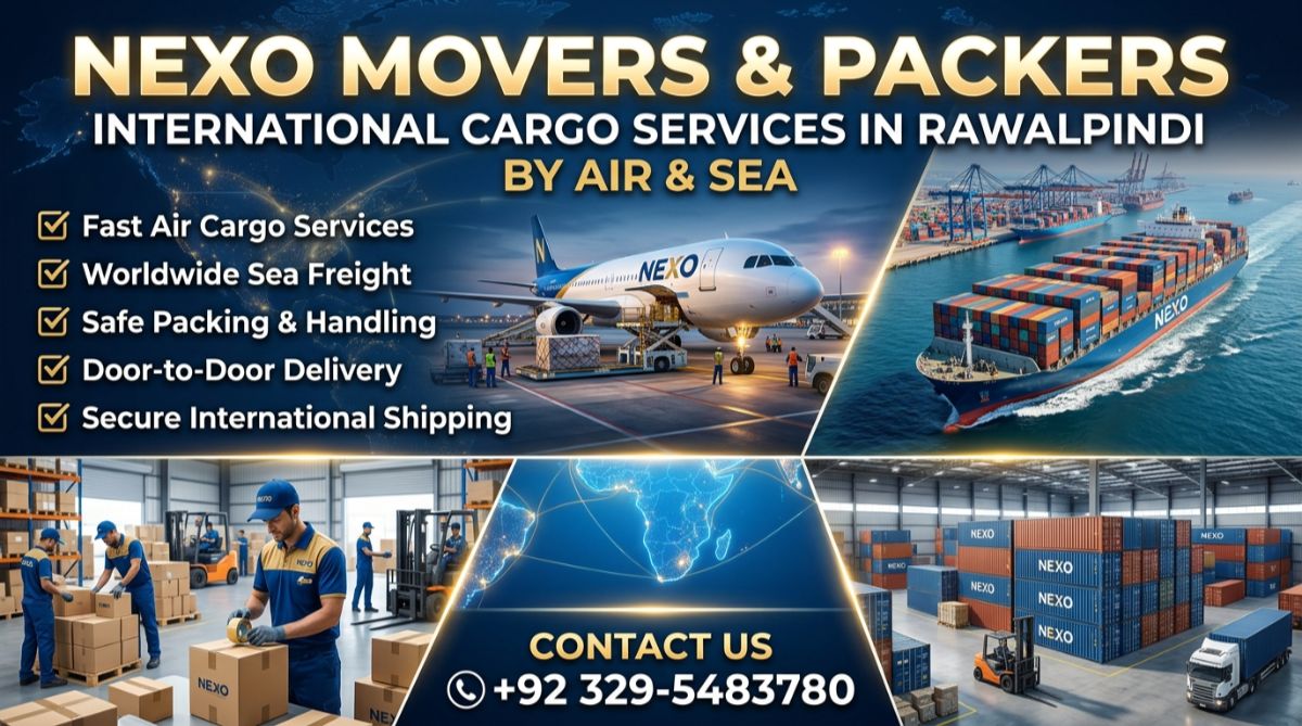 International Cargo Services in Rawalpindi | Nexo Movers