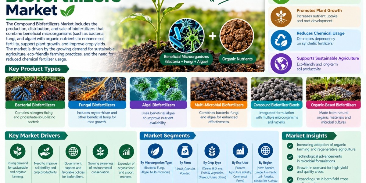Compound Biofertilizers Transforming Soil Health and Modern Agriculture